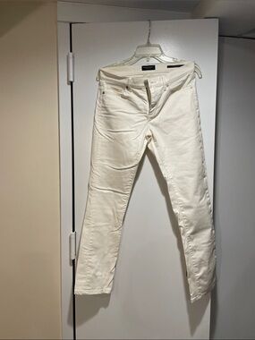 Banana Republic Off-White Skinny Jeans